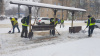 В городе ведется уборка снега, сбор отработанных покрышек, ликвидация свалок В городе ведется уборка снега, сбор отработанных покрышек, ликвидация свалок