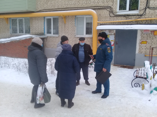Проведена профилактическая работа с населением Проведена профилактическая работа с населением